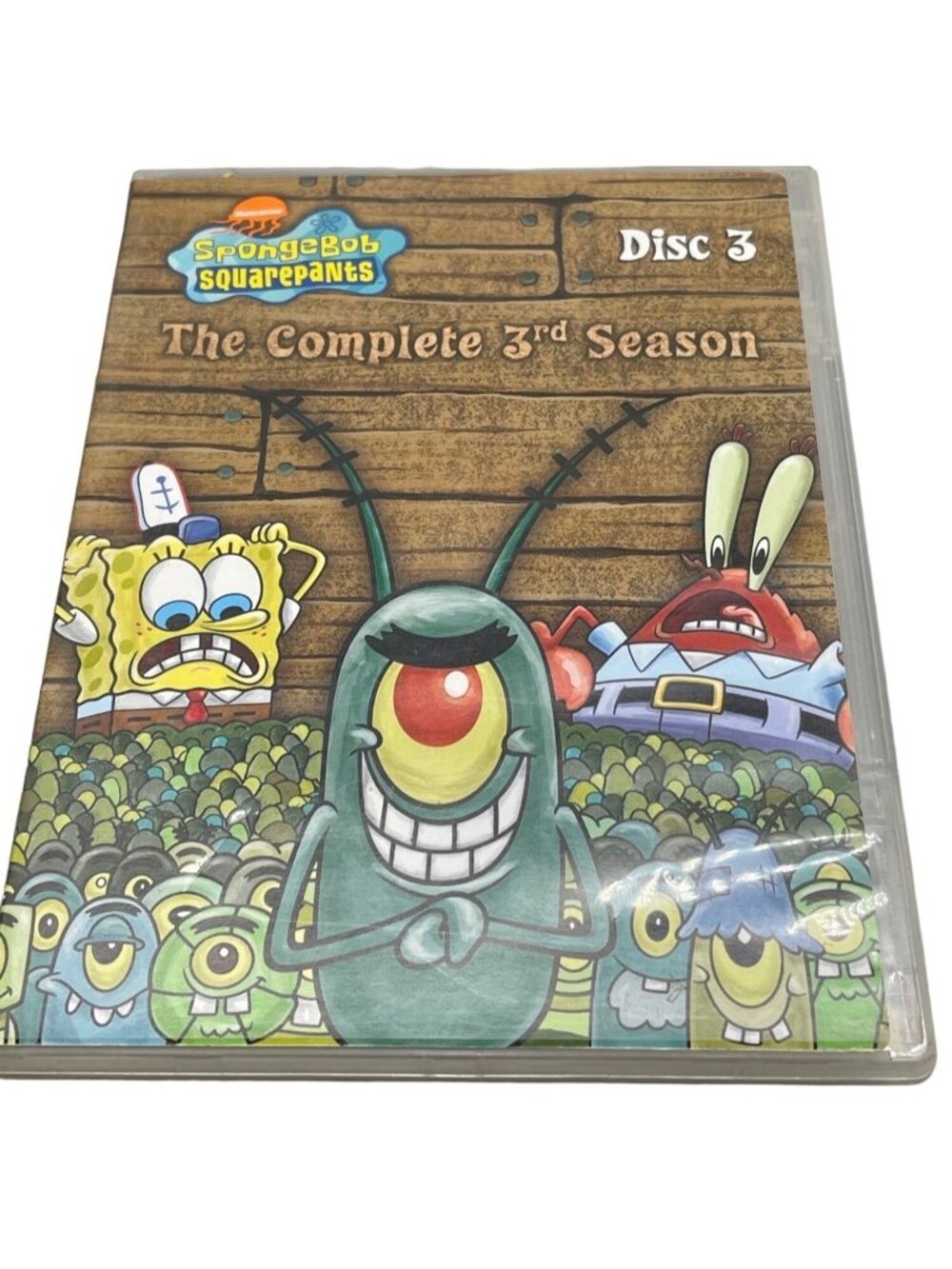 Spongebob squarepants 3rd season DVD 2005 paramount not rated English READ